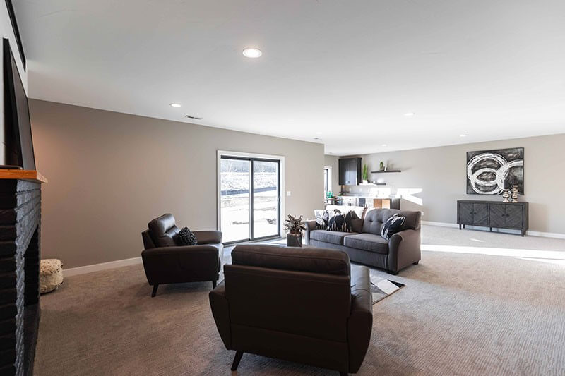 The Experience Builders - basement living room