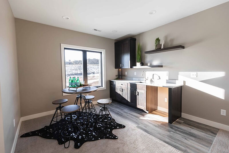 The Experience Builders - basement wet bar