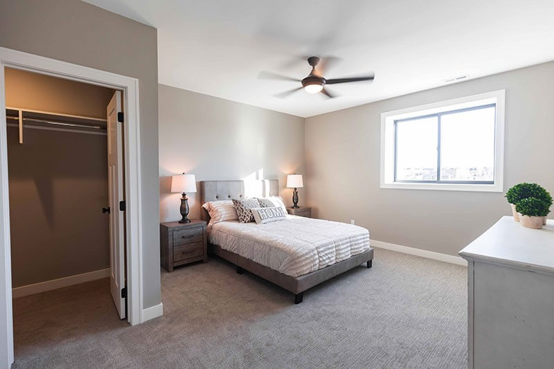 The Experience Builders - basement bedroom
