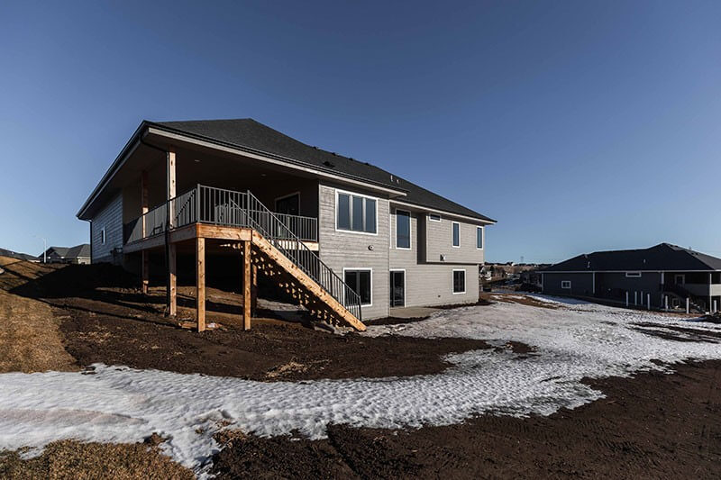 The Experience Builders - rear covered porch