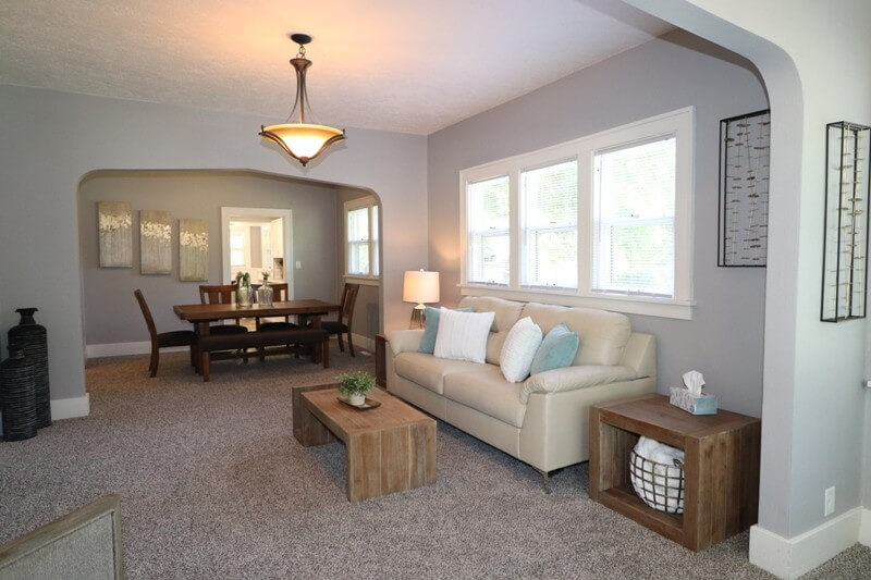 Living and Dining after